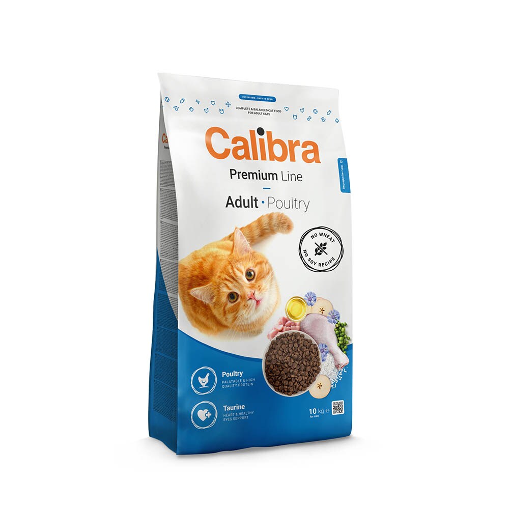 Calibra Premium Line Adult Geflügel Trockenfutter für Katzen_0