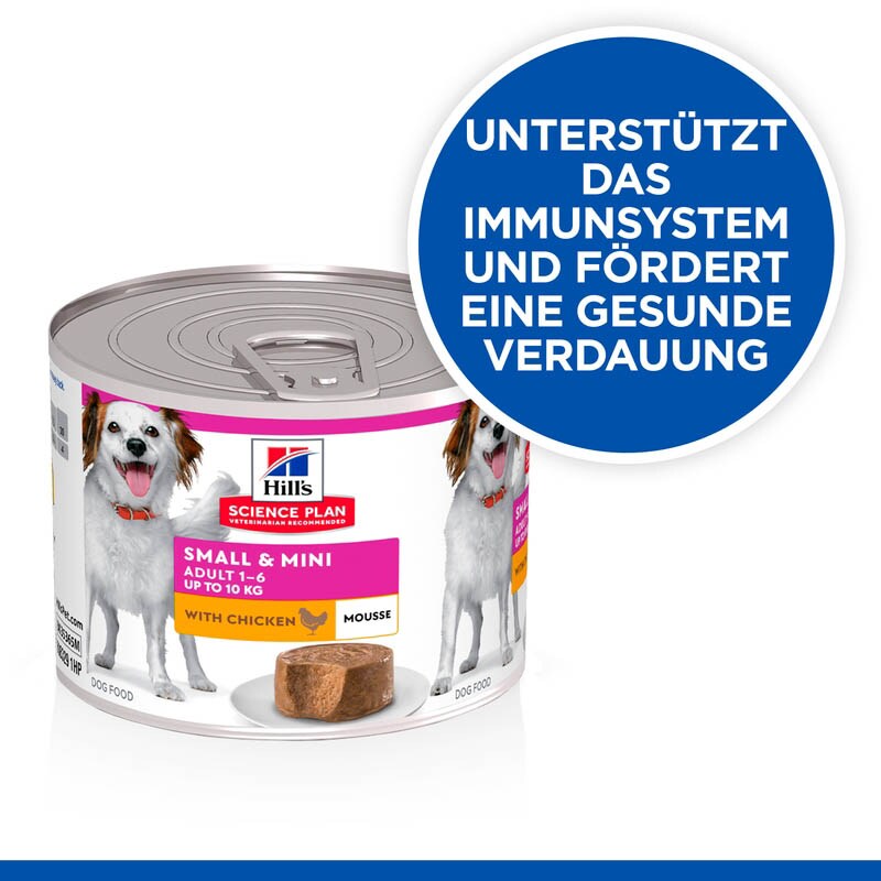 Hills Science Plan Small & Mini Adult Mousse für Hunde mit Huhn_2