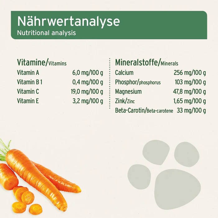 AniForte BARF-Line Karotten-Möhrenflocken_4