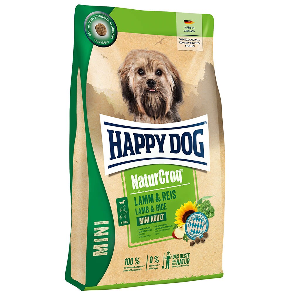 Happy Dog NaturCroq Mini Lamm & Reis_0