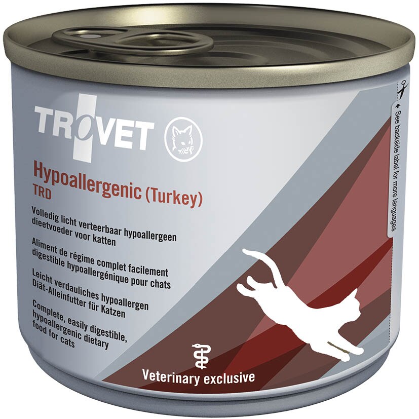 Trovet Hypoallergenic Truthahn-Reis (TRD) Nassfutter für Katzen_0