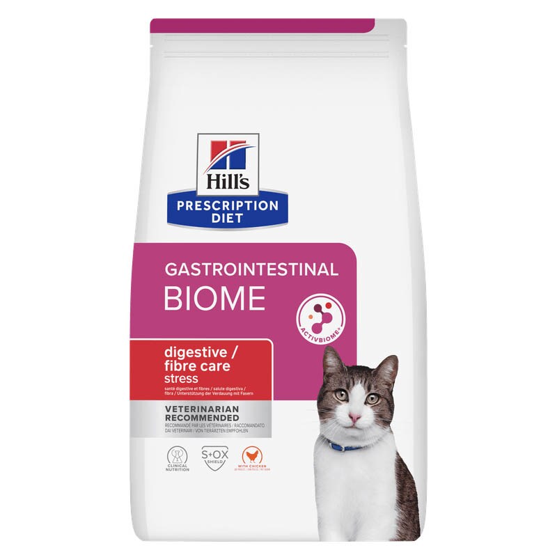 Hills Prescription Diet GI Biome Stress Huhn Trockenfutter für Katzen_0