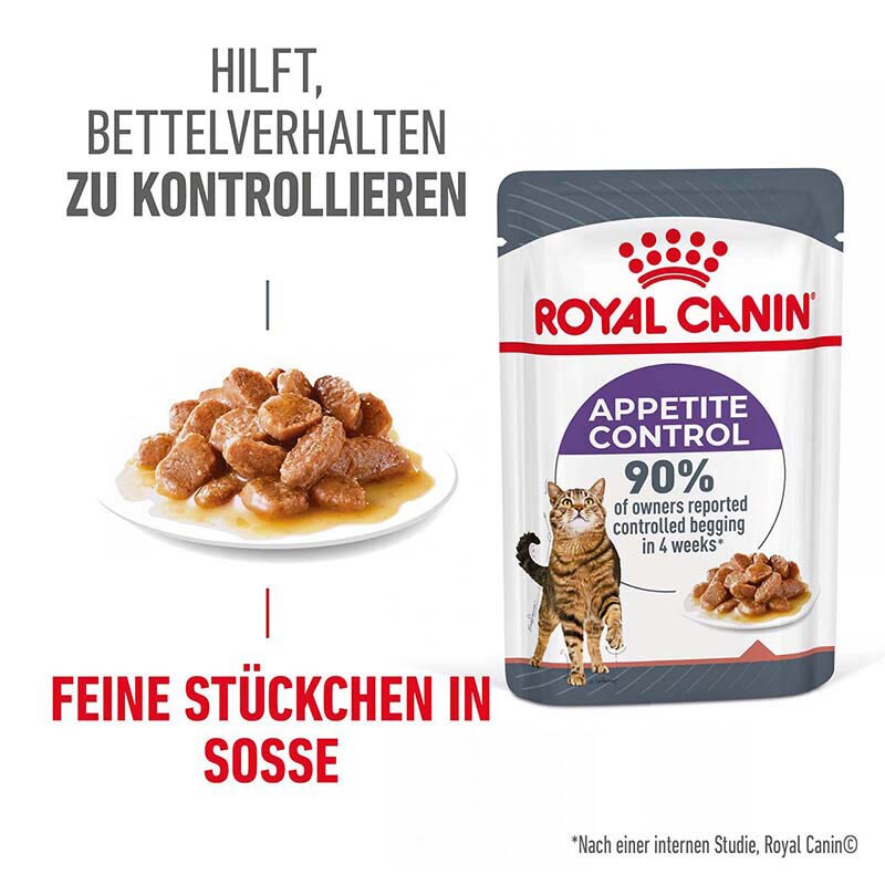 Royal Canin Appetite Control Care Nassfutter in Soße für erwachsene Katzen_0