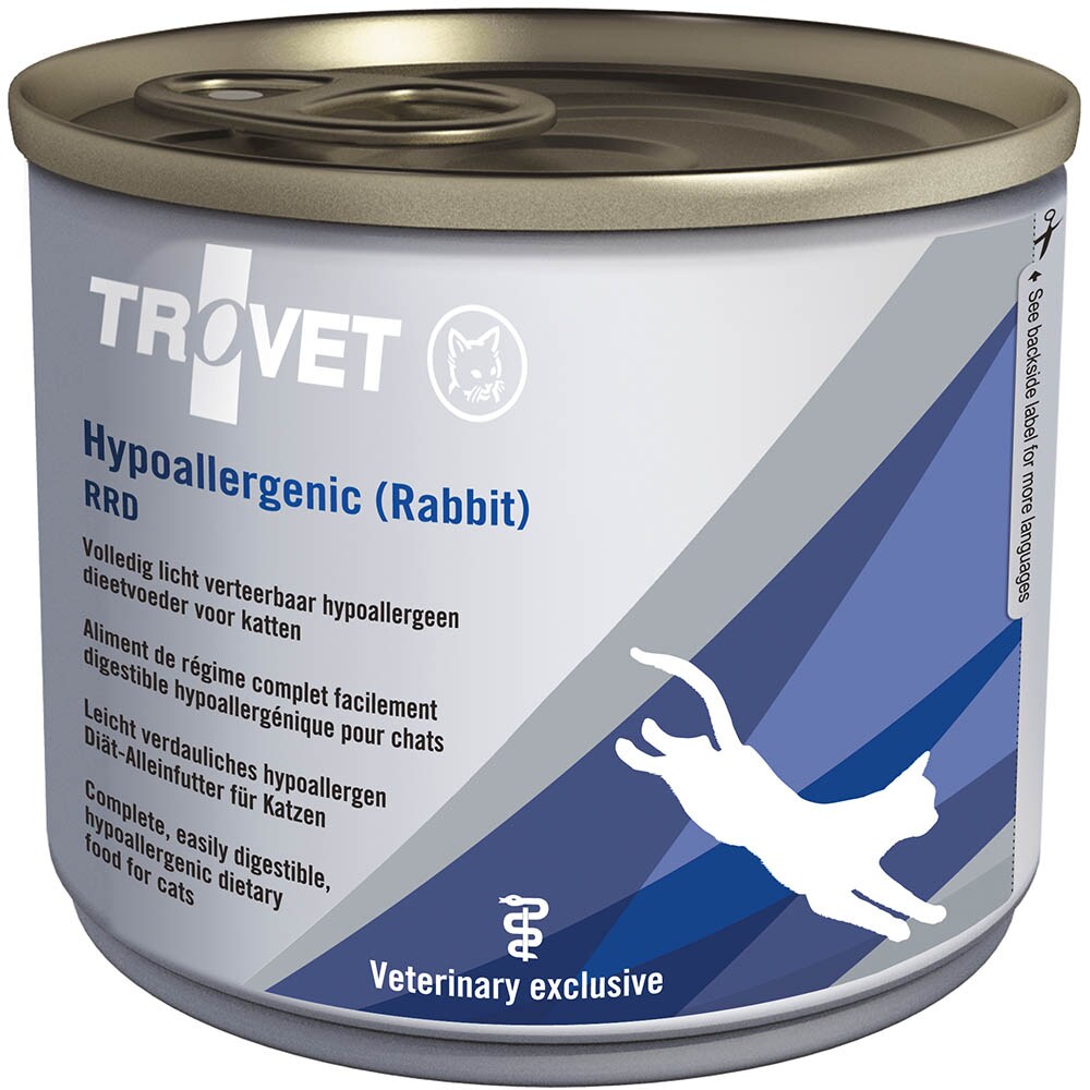 Trovet Hypoallergenic Kaninchen-Reis (RRD) Nassfutter für Katzen_0