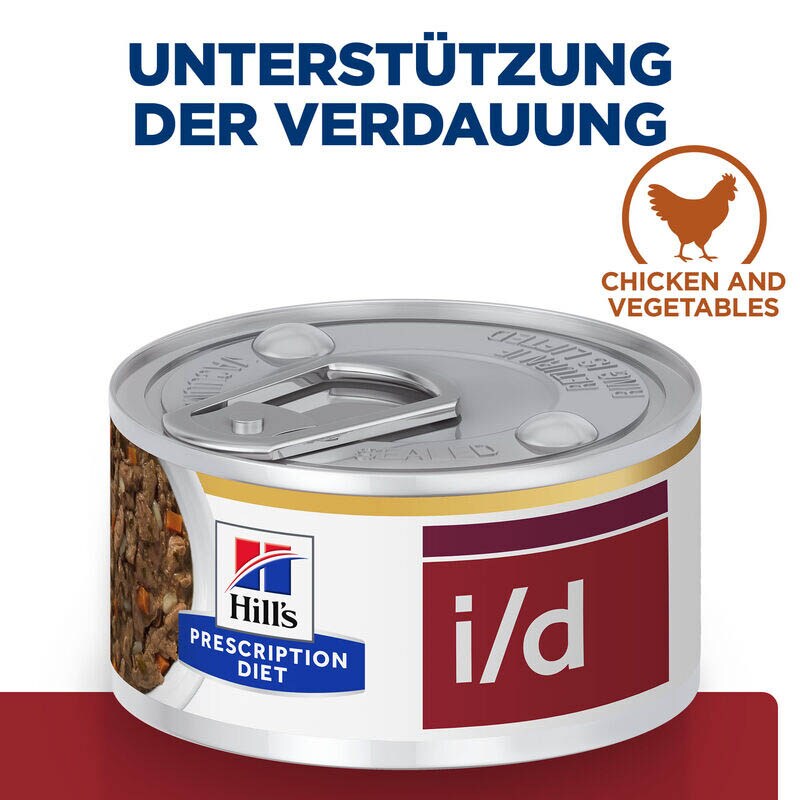 Hills Prescription Diet i/d Ragout Mini für Hunde mit Hühner- und Gemüsegeschmack_1