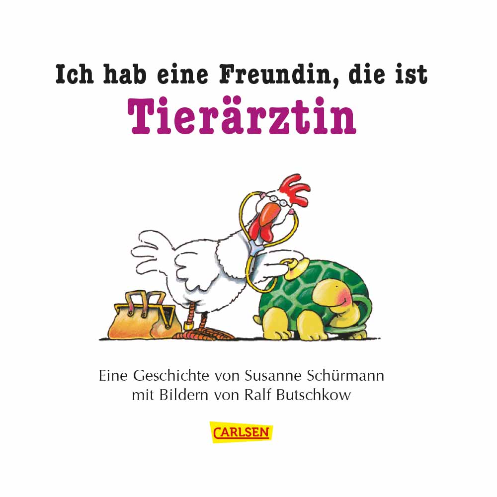 WDT Pixi Buch  „Ich hab eine Freundin, die ist Tierärztin."_0