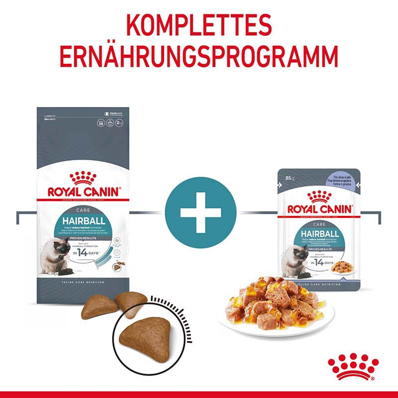Royal Canin Hairball Care Nassfutter für Katzen in Gelee gegen Haarballenbildung_3