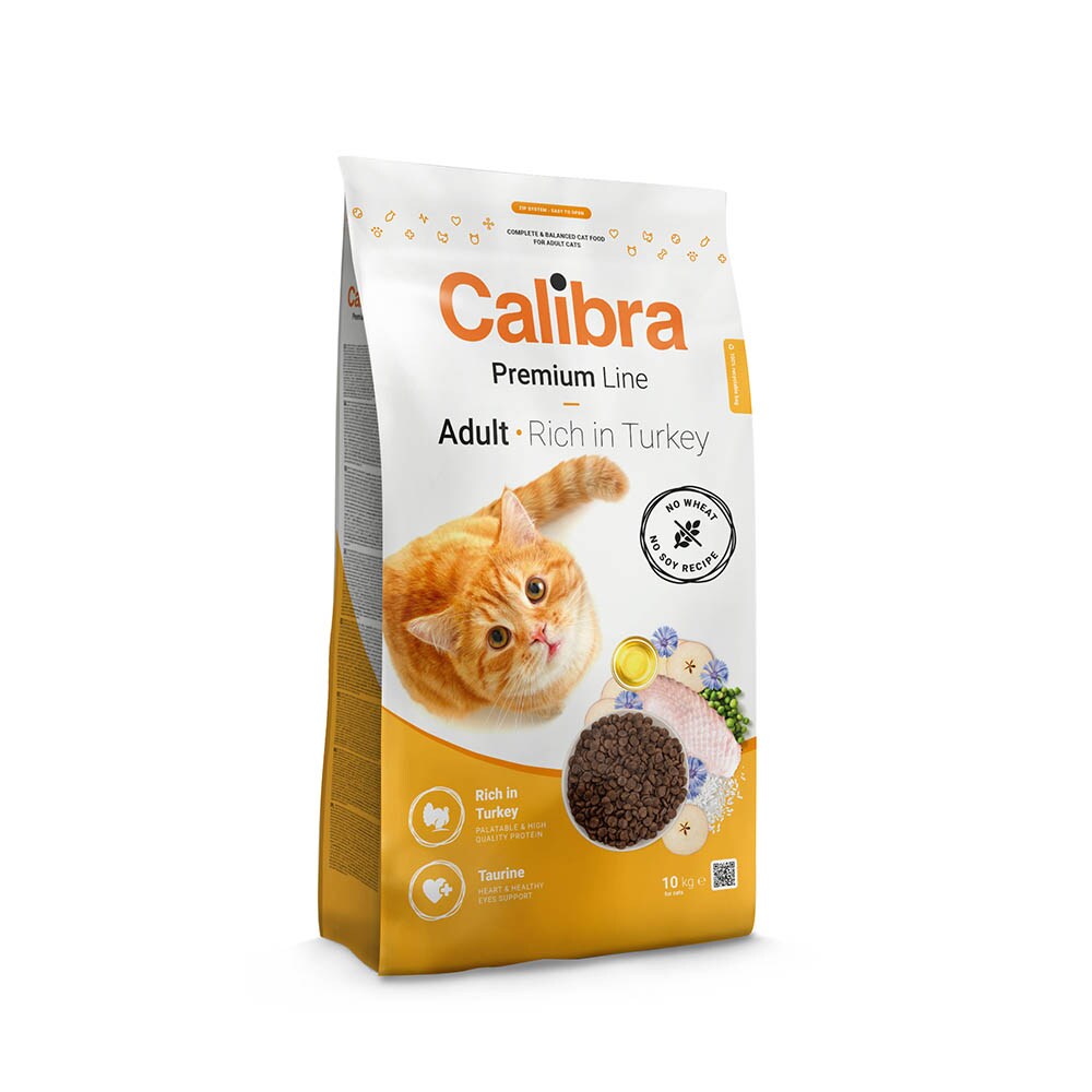 Calibra Premium Line Adult Truthahn Trockenfutter für Katzen_0
