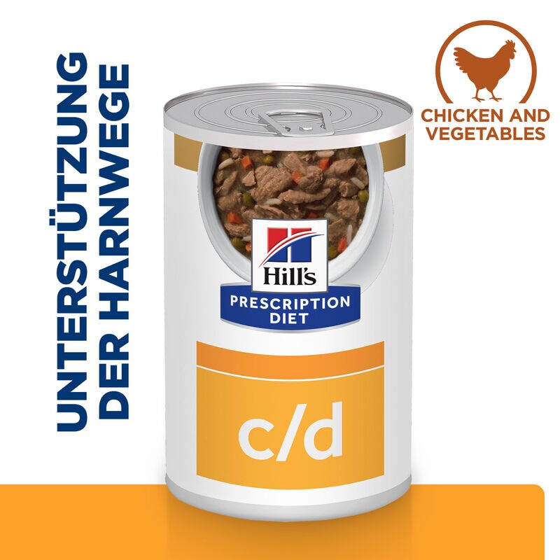 Hills Prescription Diet c/d Multicare Canine Ragout mit Huhn & zugefügtem Gemüse_1