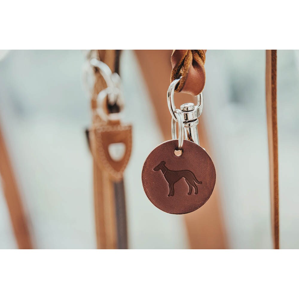 Hunter Führleine Solid Education cognac_1