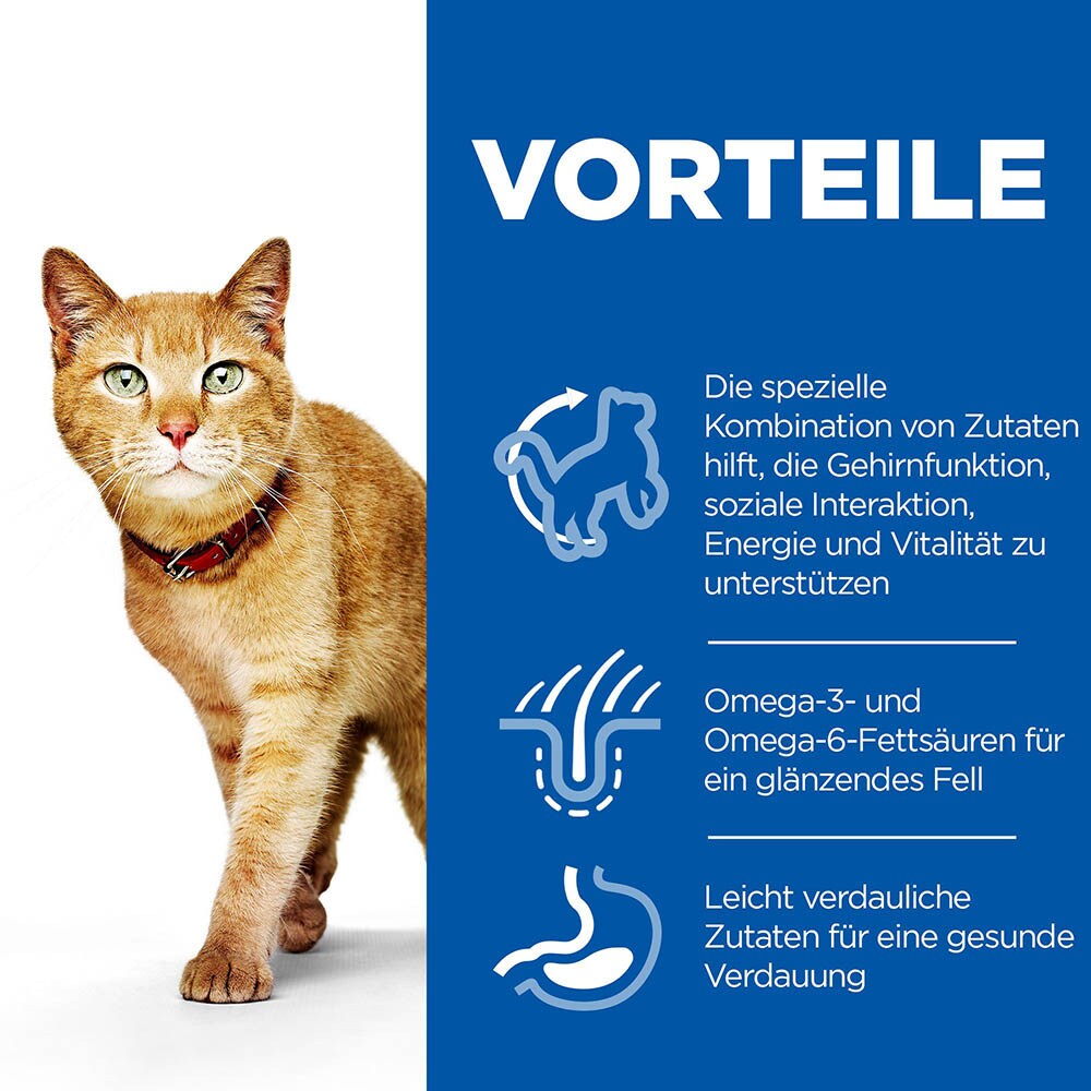 Hills Science Plan Adult 7+ Senior Vitality Huhn + Lachs Multipack Katze_2