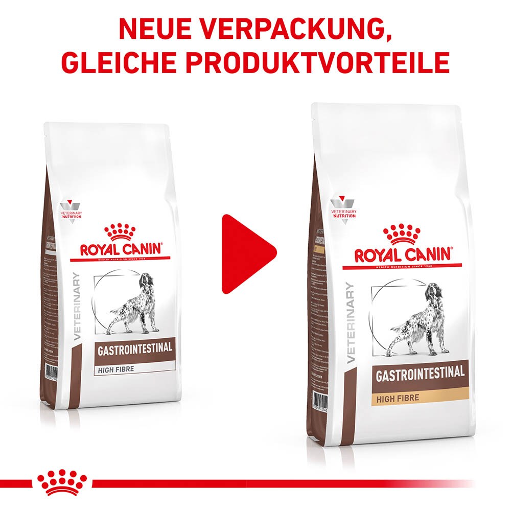 Royal Canin Veterinary Gastrointestinal High Fibre Trockenfutter für Hunde_1