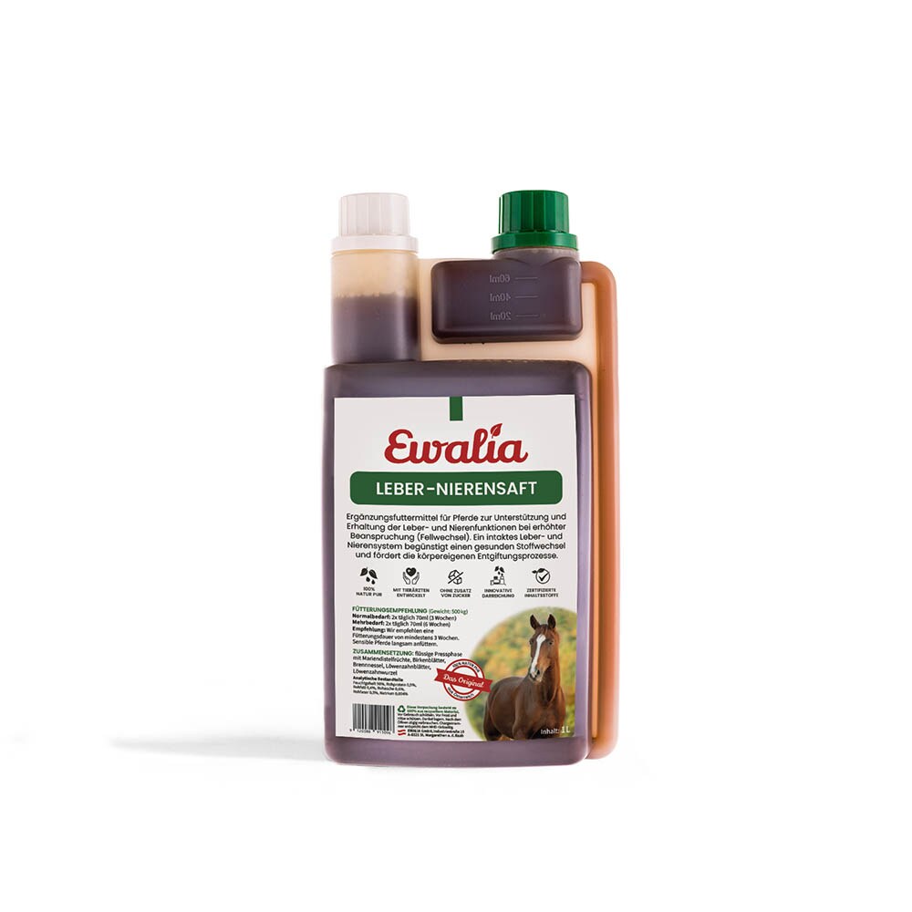 Ewalia Leber-Nierensaft für Pferde_0