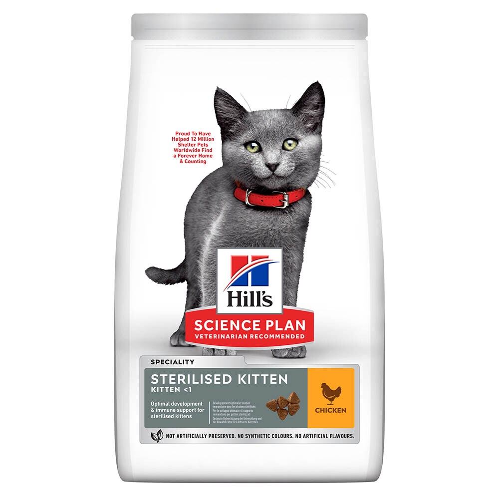 Hills Science Plan sterilised Kitten mit Huhn_0