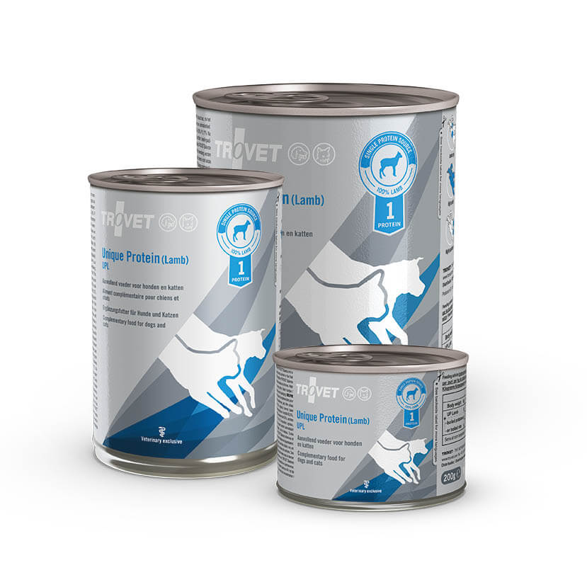 Trovet Unique Protein Lamm (UPL) Nassfutter für Hunde und Katzen_0