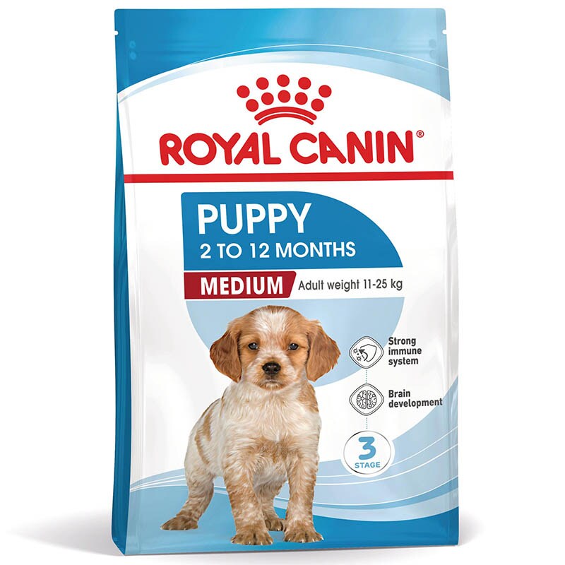 Royal Canin Medium Puppy Trockenfutter für Welpen mittelgroßer Hunderassen_0