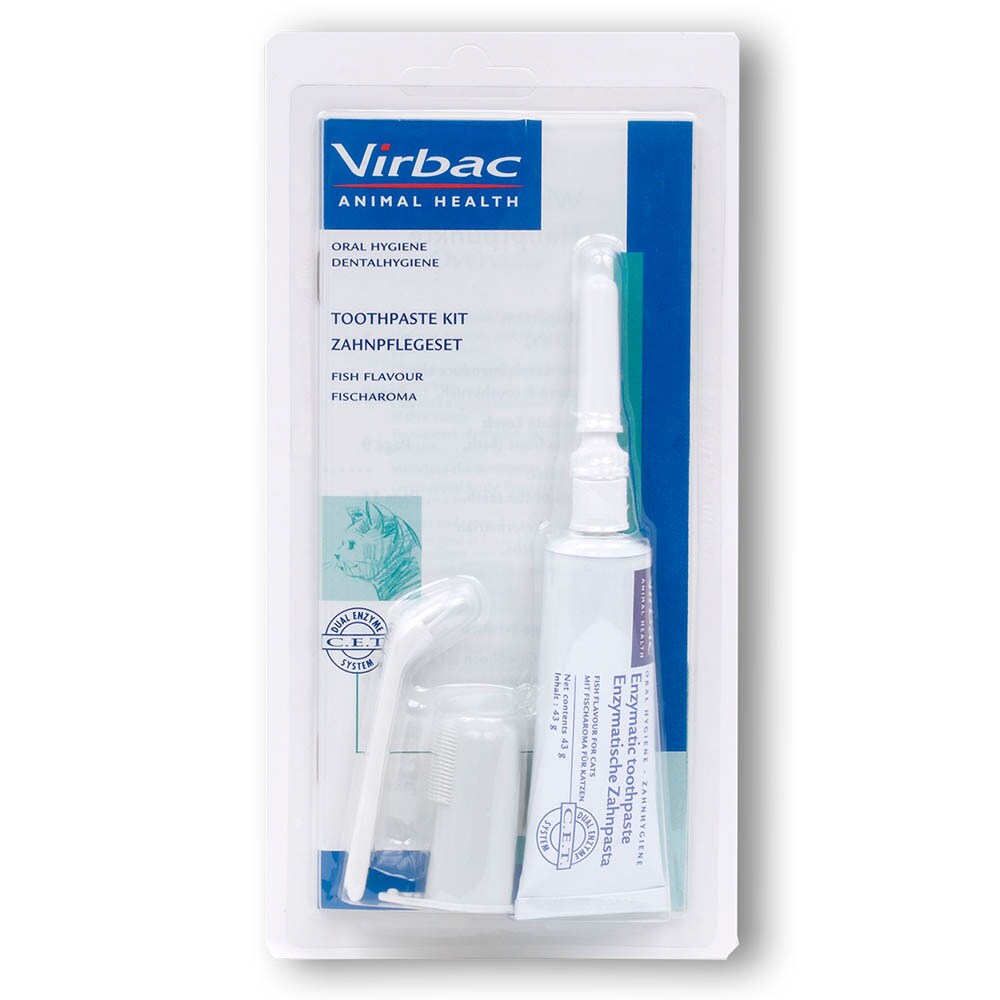 Virbac C.E.T. Zahnpflegeset für Katzen_0