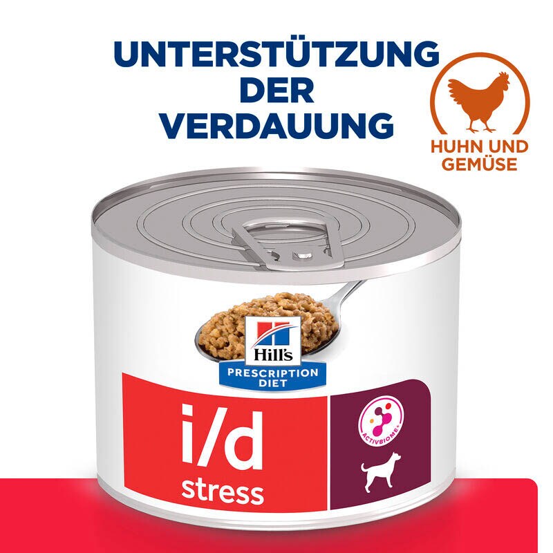 Hills Prescription Diet i/d Stress Hundefutter mit Hühnergeschmack_1