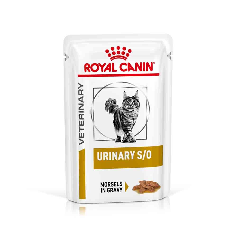 Royal Canin Veterinary Urinary S/O Häppchen in Soße Nassfutter für Katzen_1