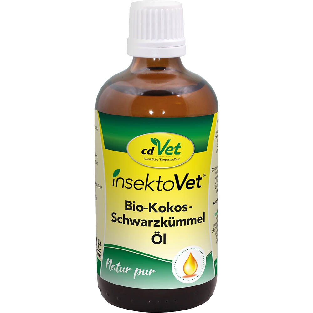 cdVet insektoVet Bio-Kokos-Schwarzkümmel-Öl_0