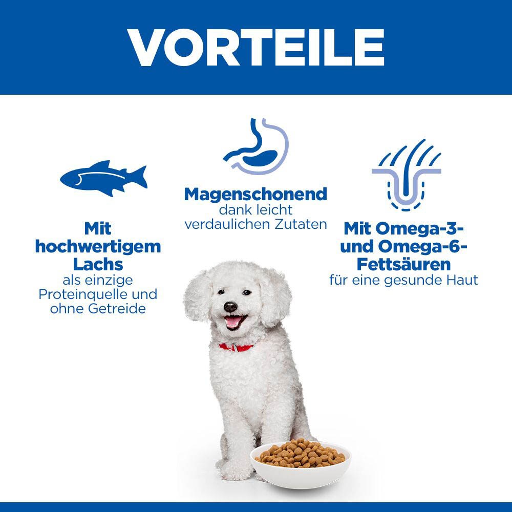 Hills Science Plan Hypoallergenic Small & Mini Adult Trockenfutter mit Lachs_2