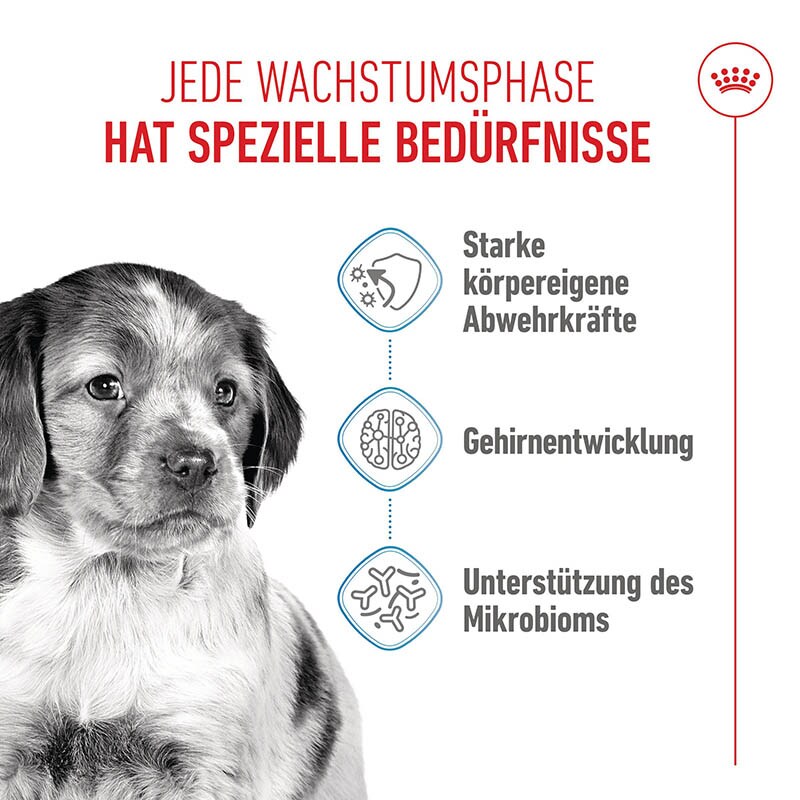 Royal Canin Medium Puppy Trockenfutter für Welpen mittelgroßer Hunderassen_1