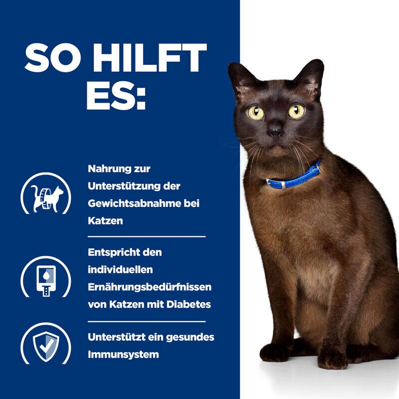 Hills Prescription Diet m/d Katzenfutter mit Huhn_1