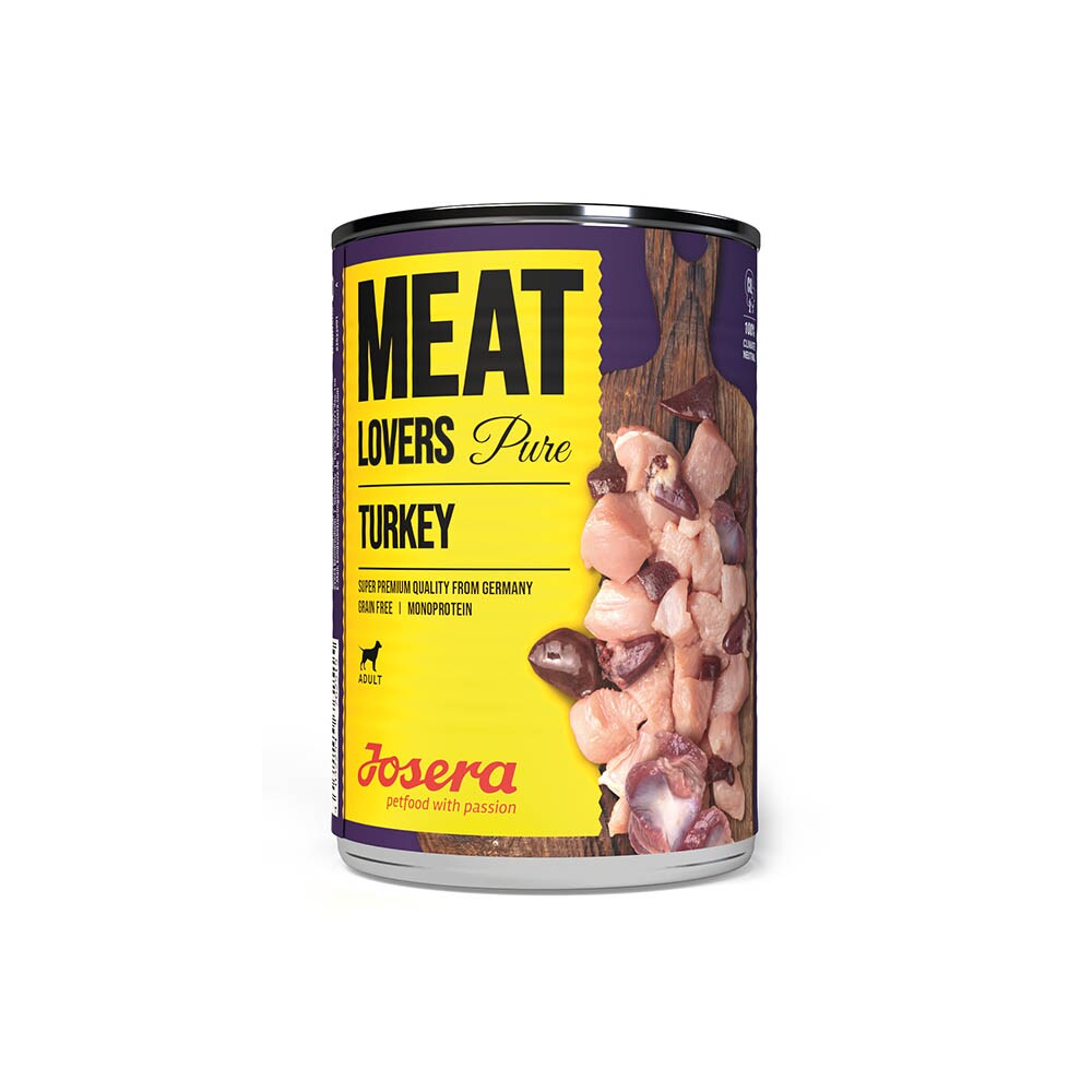 Josera Meat Lovers Pure Truthahn Nassfutter für Hunde_0