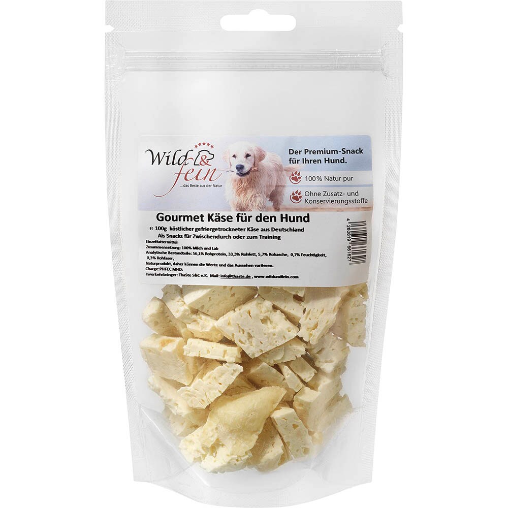 Wild und Fein Gourmet Käsesnack gefriergetrocknet _0