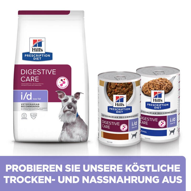 Hills Prescription Diet Digestive Care i/d Low Fat Dose Hund_5