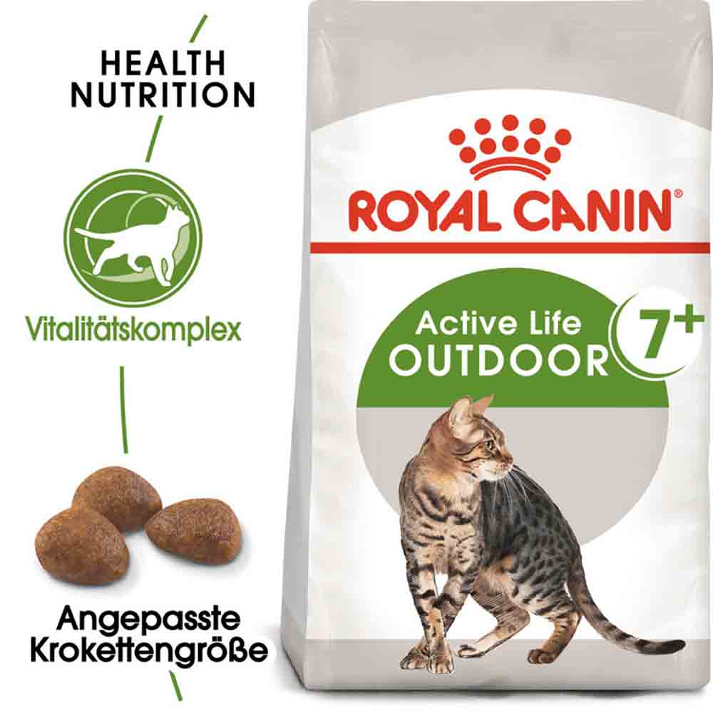 Royal Canin Outdoor 7+ Katzenfutter trocken für ältere Freigänger_0