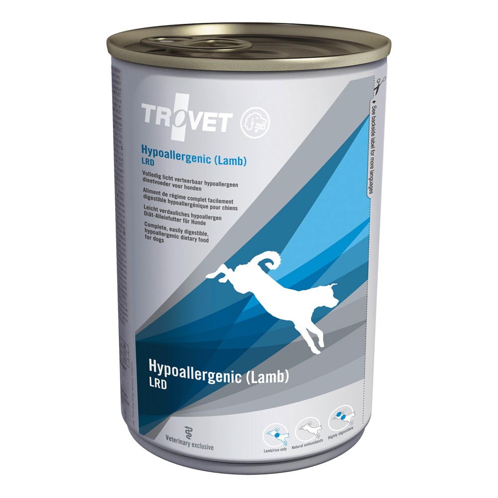 Trovet Hypoallergenic Lamm-Reis (LRD) Nassfutter für Hunde_0