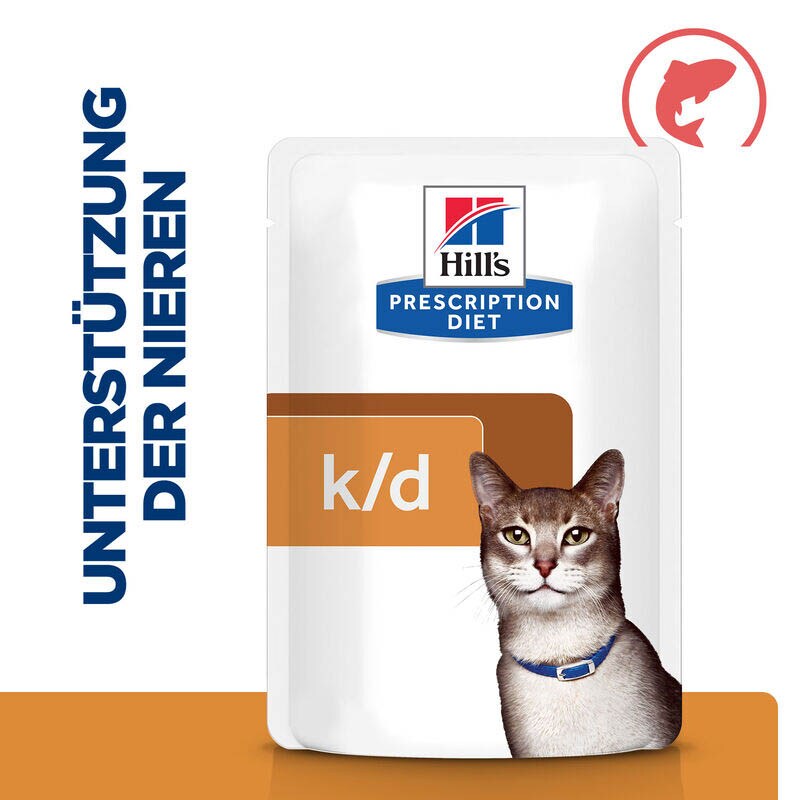 Hills Prescription Diet k/d Lachs Frischebeutel Katze_1