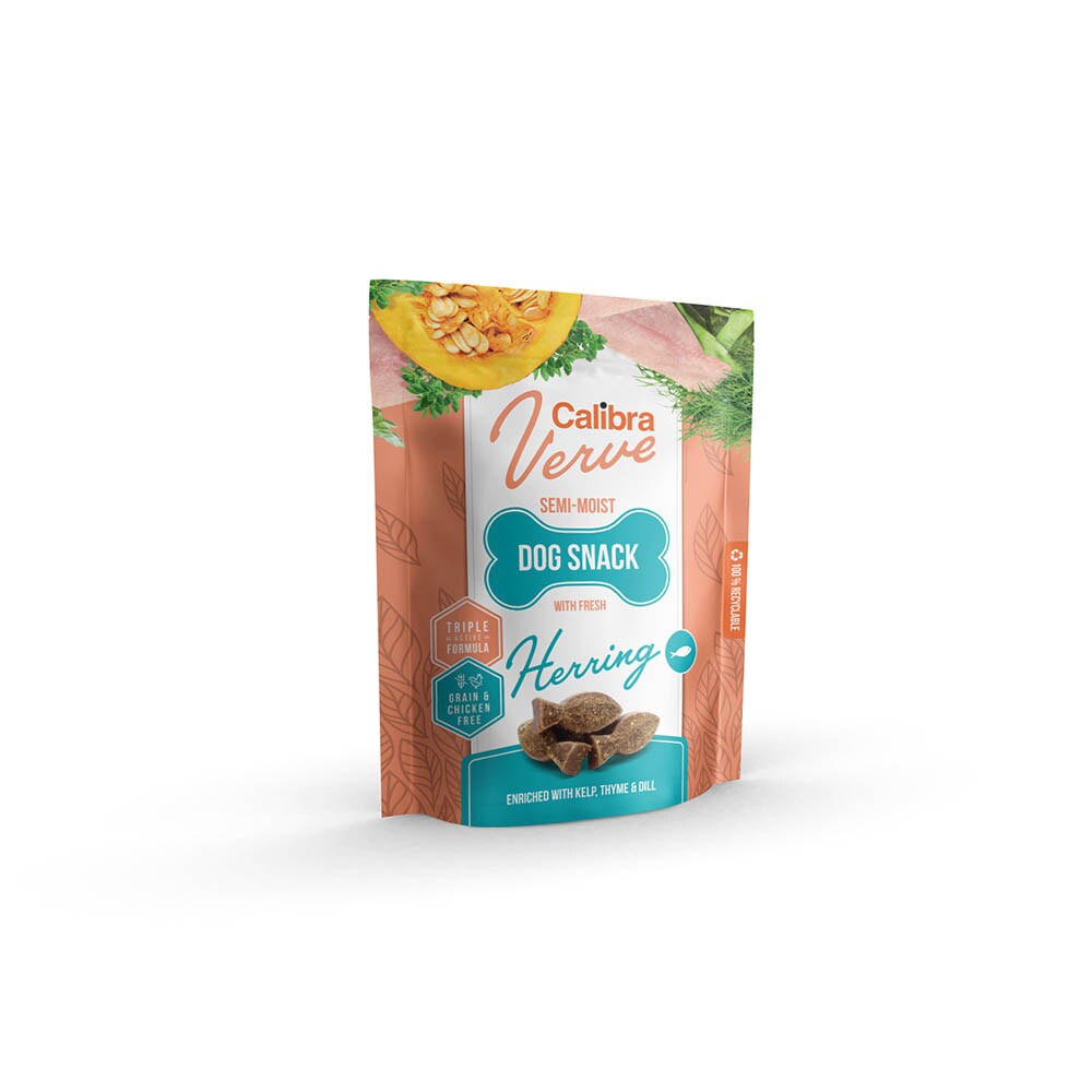 Calibra Dog Verve Semi-Moist Snack Fresh Herring_0