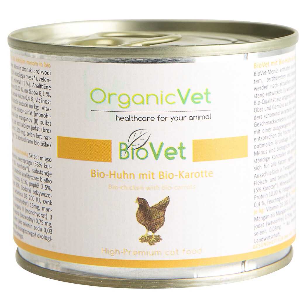 OrganicVet BioVet Huhn Nassfutter für Katzen_0
