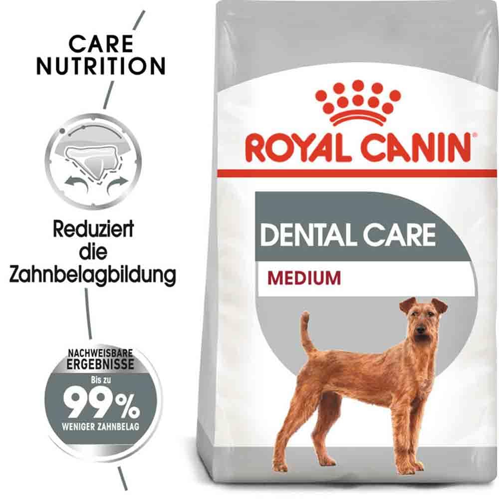 Royal Canin Dental Care Medium Trockenfutter für mittelgroße Hunde mit empfindlichen Zähnen_0