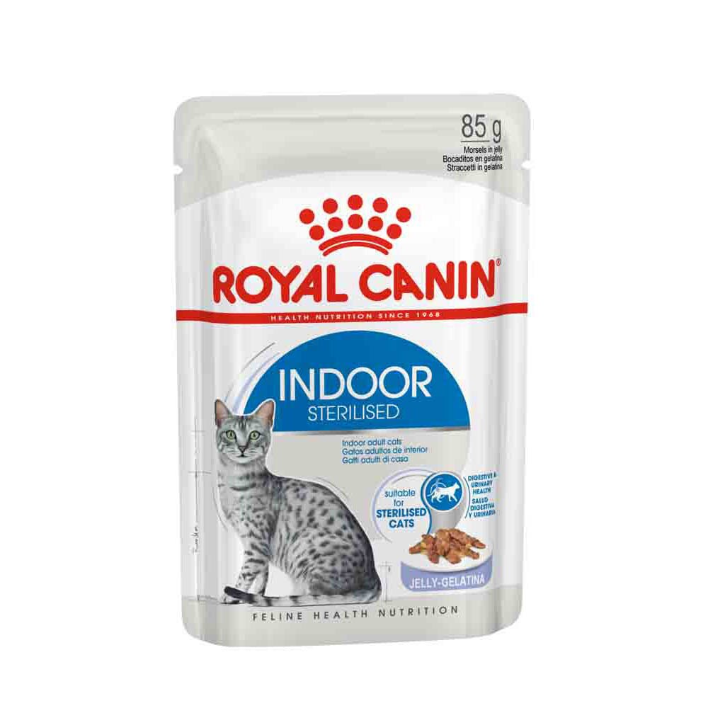 Royal Canin Indoor Sterilised in Gelee Nassfutter für Wohnungskatzen_1