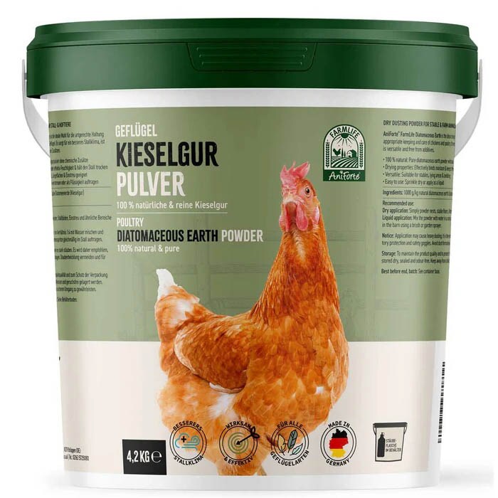 AniForte Kieselgur Pulver für Geflügel_1