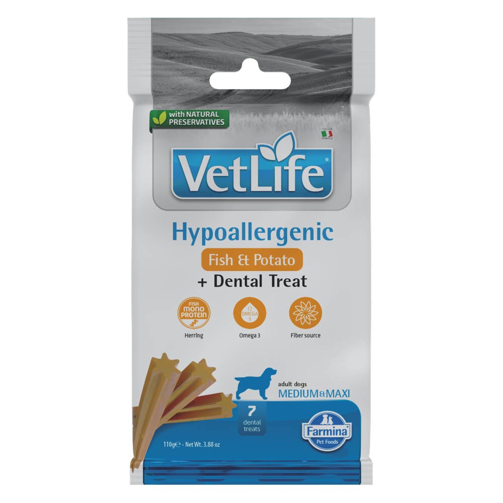 Farmina VetLife Hypoallergenic Dental Fisch & Süßkartoffel_1