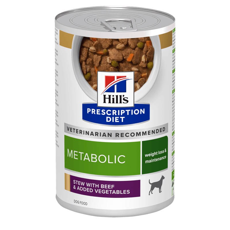 Hills Prescription Diet Metabolic Ragout für Hunde mit Rind und zugefügtem Gemüse_0