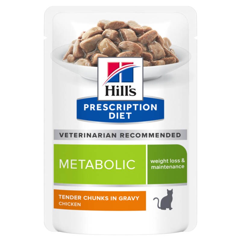 Hills Prescription Diet Metabolic mit Huhn Nassfutter für Katzen_0
