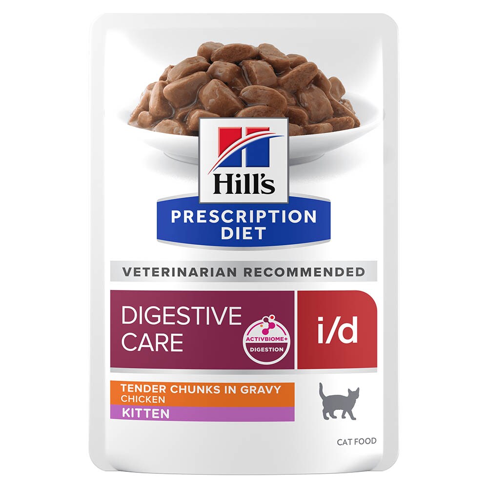 Hills Prescription Diet i/d Digestive Care Nassfutter für Kätzchen mit Huhn_0