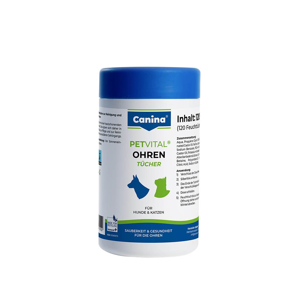 Canina PETVITAL Ohrentücher_0