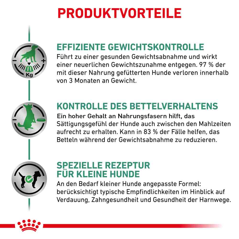 Royal Canin Veterinary Satiety Weight Management Small Dogs Trockenfutter für Hunde_3