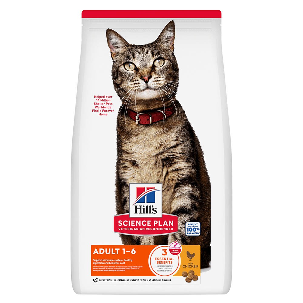 Hills Science Plan Adult Huhn Trockenfutter für Katzen_0