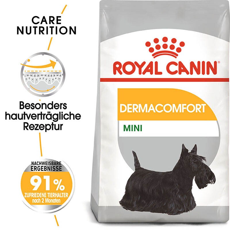 Royal Canin Dermacomfort Mini Trockenfutter für kleine Hunde mit empfindlicher Haut_0