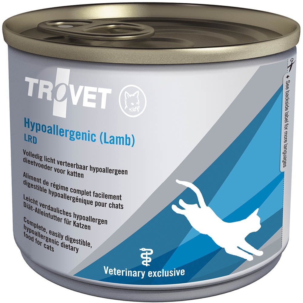 Trovet Hypoallergenic Lamm-Reis (LRD) Nassfutter für Katzen_0