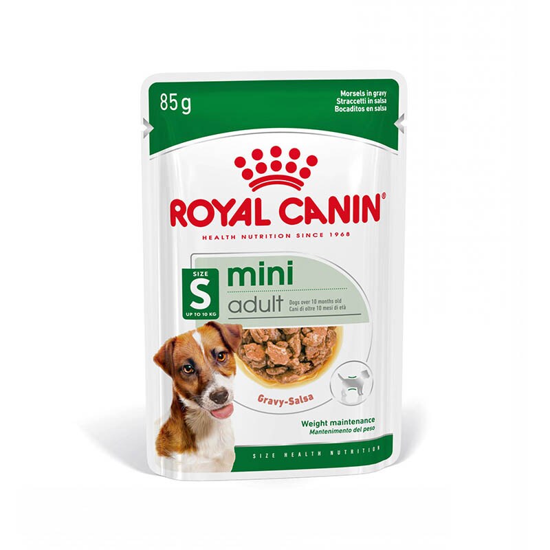 Royal Canin Mini Adult Feuchtnahrung als Häppchen in Soße (>10. Lebensmonat)_0
