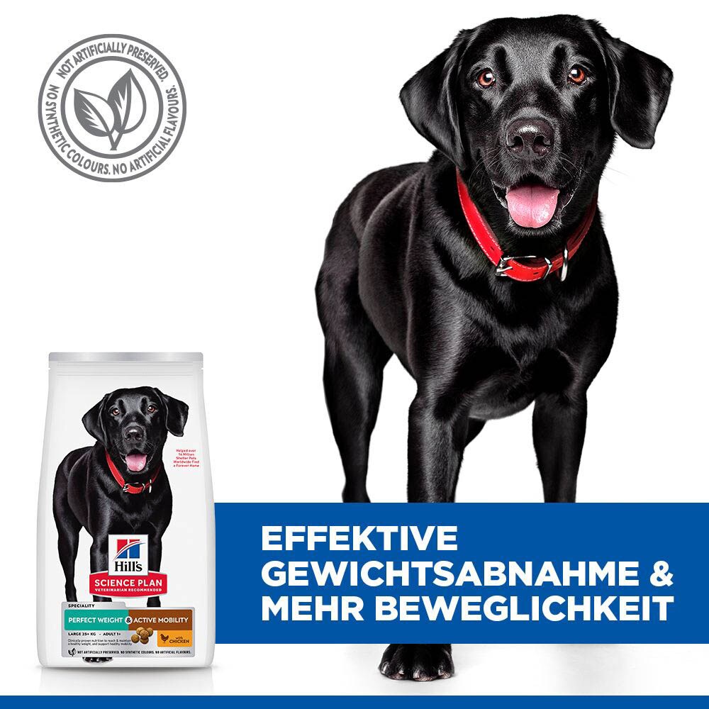 Hills Science Plan Perfect Weight + Active Mobility Hundefutter Large Breed Adult_5