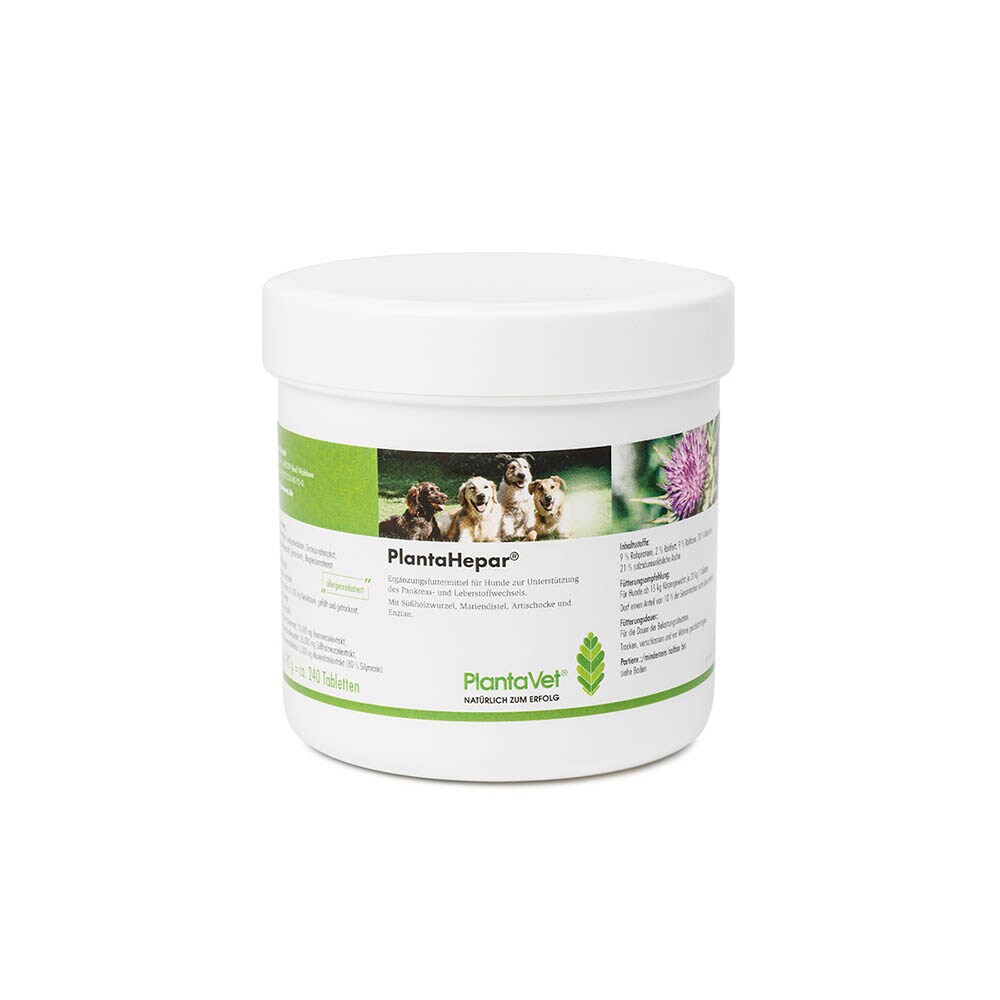 PlantaVet PlantaHepar 800mg Tabletten für Hunde_1